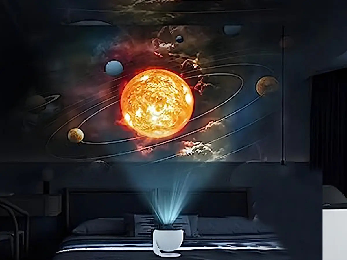 Proyector de Galaxia YULUO LED con 13 Discos y Proyección HD Ajustable