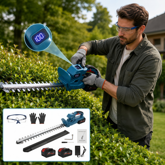 20 Inalámbrico 48v Cortasetos Serrucho Eléctrico Jardin