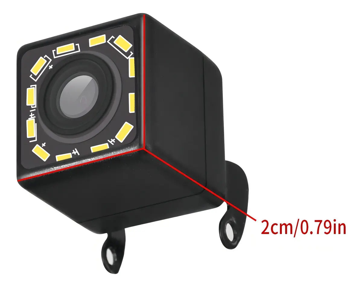 JZZB Cámara De Auto Reversa Con 12 Led Vision Nocturna Hd