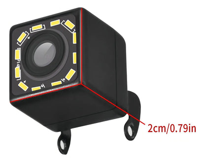 JZZB Cámara De Auto Reversa Con 12 Led Vision Nocturna Hd