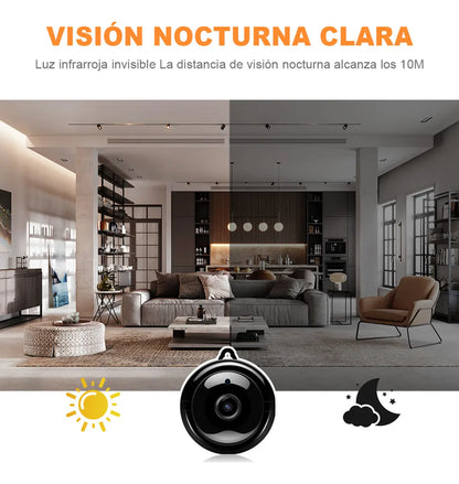 Mini Cámara V380 Pro Wireless Wifi Camera 2mp 1080p Night Vision