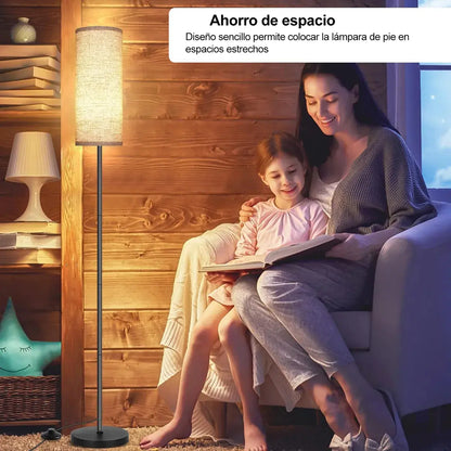 Lampara De Pie Moderna Rgb Foco Inteligente App Control