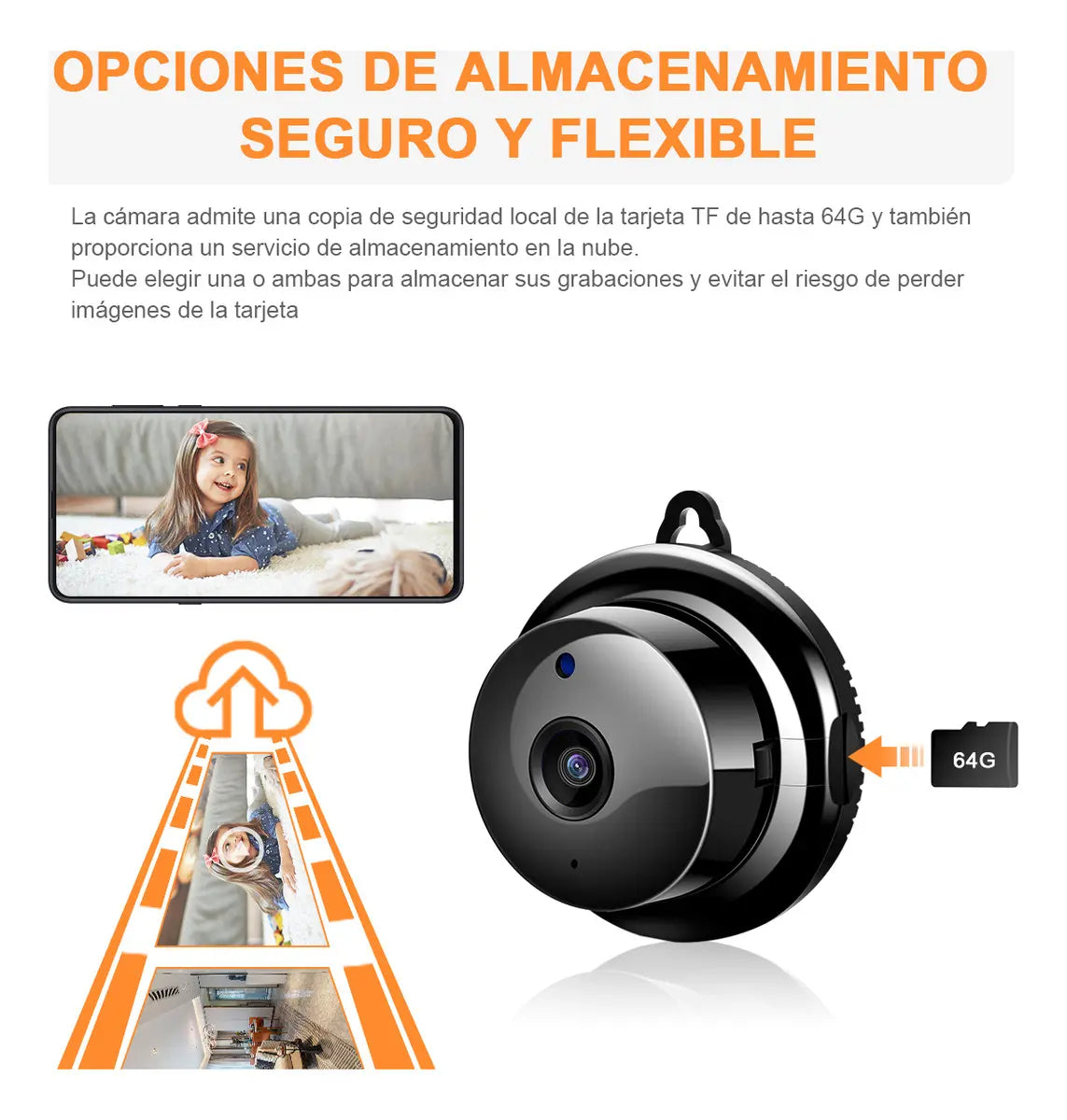 Mini Cámara V380 Pro Wireless Wifi Camera 2mp 1080p Night Vision