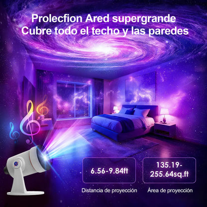 Luz JZZB Galaxy Lamp color blanco con pantalla color naranja 12cm x 12.5cm x 9cm de diámetro