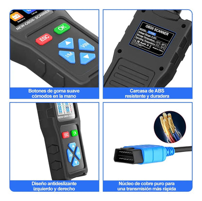 Jzzb Scanner Lanza El Escáner Automotriz Obd2 Mejor Económic