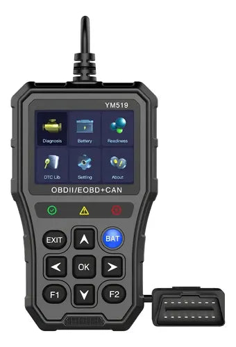 Jzzb® Scanner Automotriz Obd2 Ym519 Para Multimarca Motor