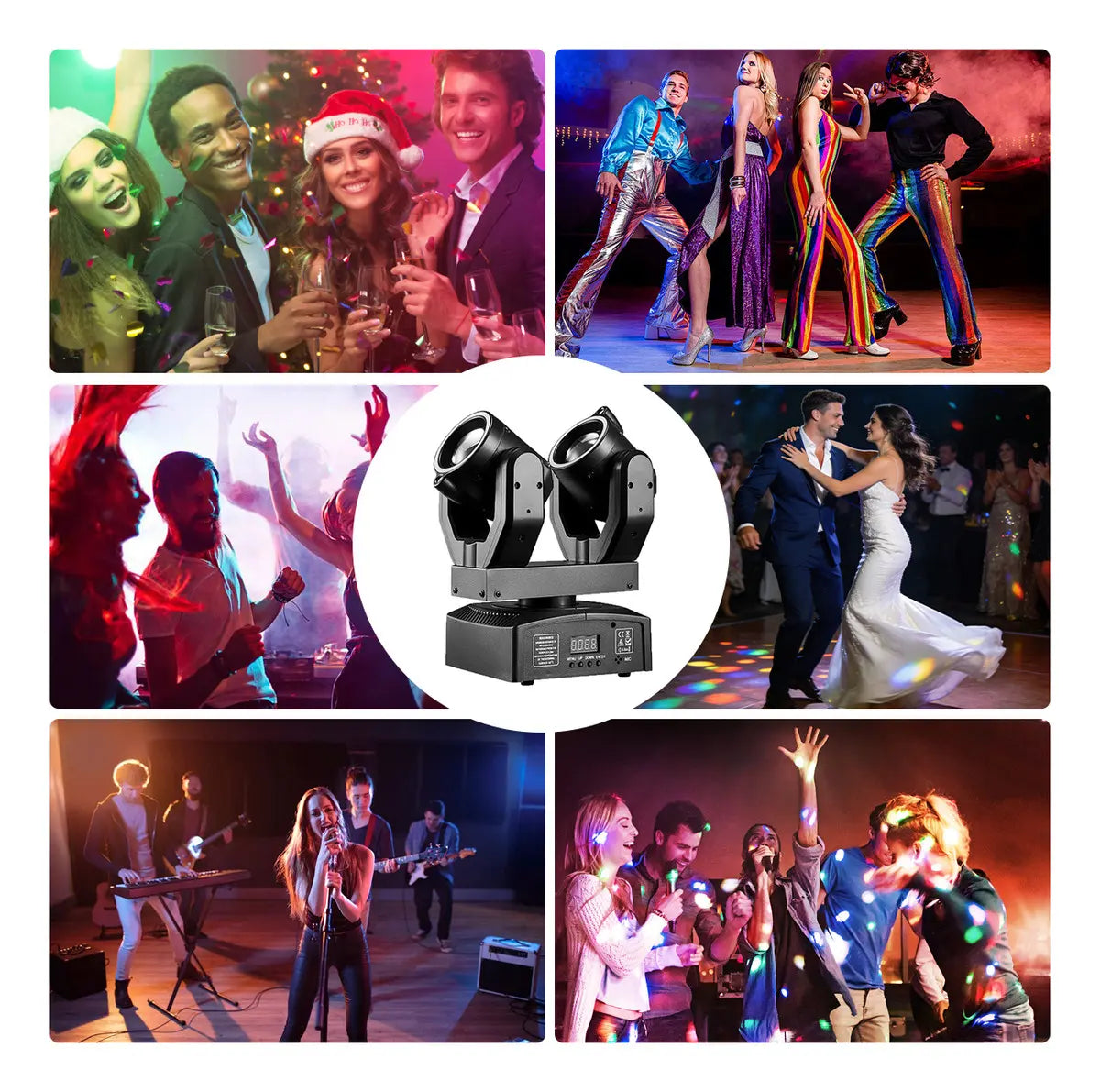 Láser 100w Doble Cabeza Giratorio Fiestas Dj Bar Eventos Sho