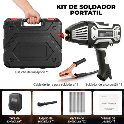 Soldadora Inversora Portátil 110v Igbt 20 Varillas Soldadura