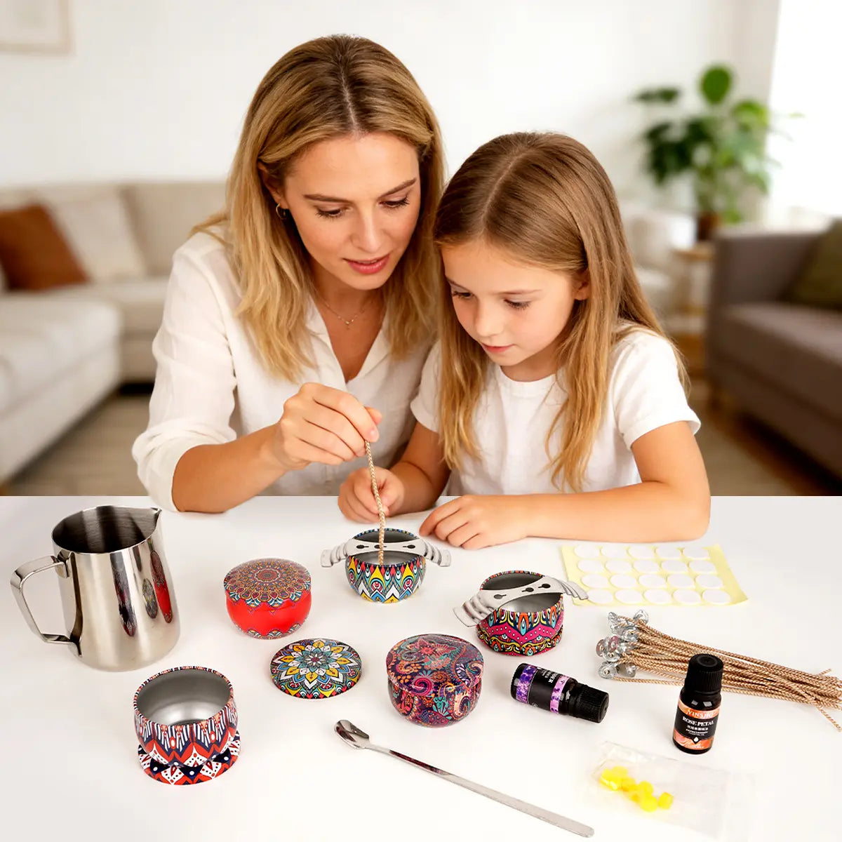 Kit De Velas De Aromaterapia Para Bricolaje