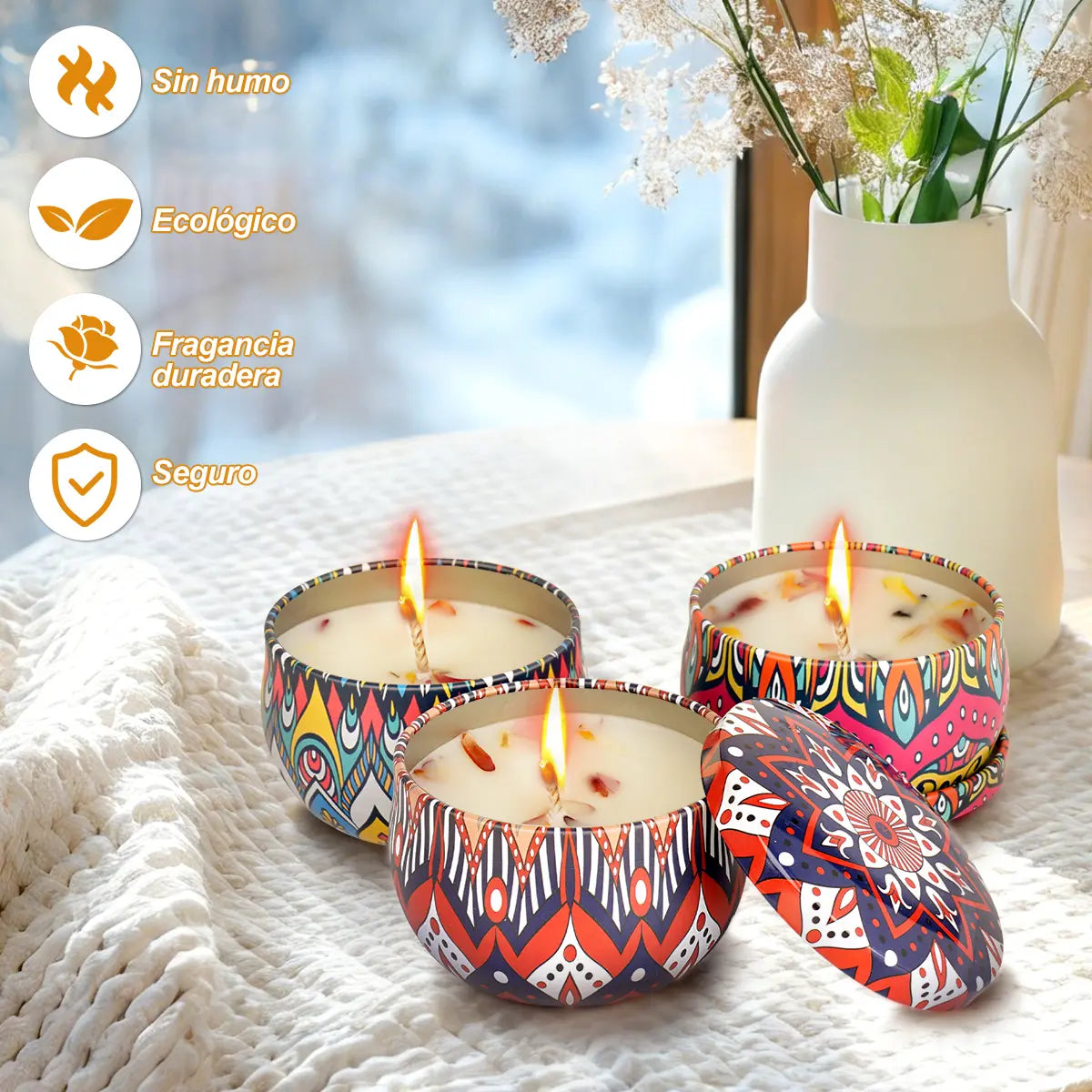 Kit De Velas De Aromaterapia Para Bricolaje