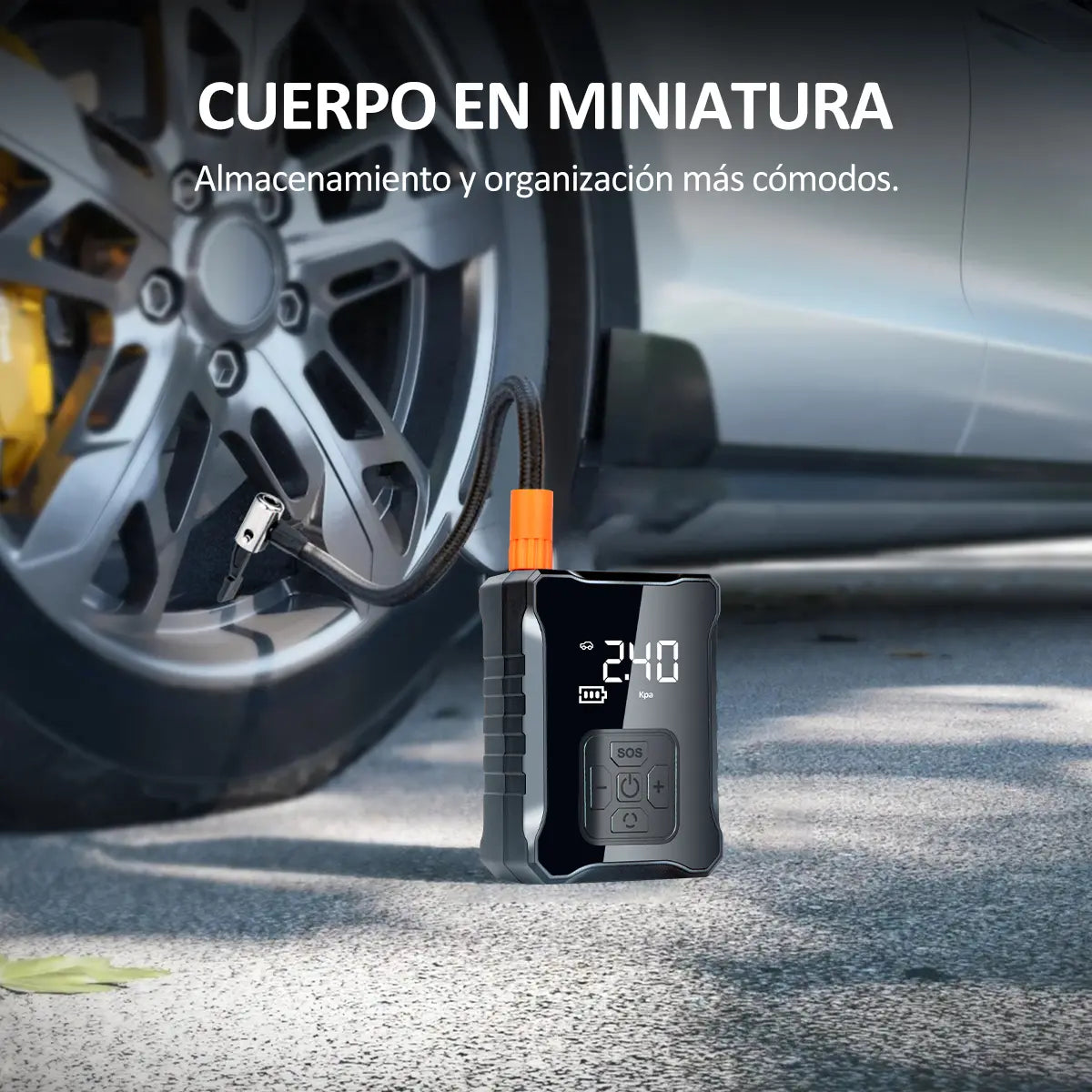 Jzzb® Bomba De Aire Inalámbrica Para Inflar Llantas Y Motocicleta