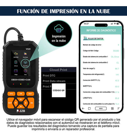 Obd2 Profesional Scanner Para Auto 35901 Códigos Avería