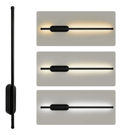 Lámpara Led De Pared Para Baño Interior Exterior 60cm 3 Tono