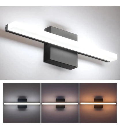 40cm Lámpara De Pared Led Tocador De Luz De Espejo Jzzb Luz Tricolor