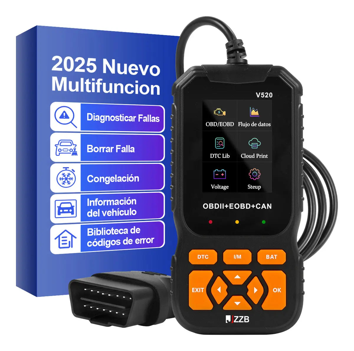Obd2 Profesional Scanner Para Auto 35901 Códigos Avería