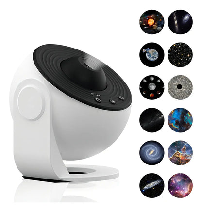 Proyector de Galaxia YULUO LED con 13 Discos y Proyección HD Ajustable