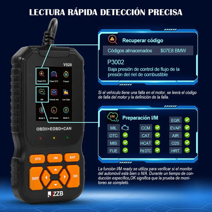Obd2 Profesional Scanner Para Auto 35901 Códigos Avería